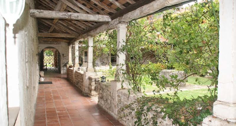 Klooster overdekt buiten