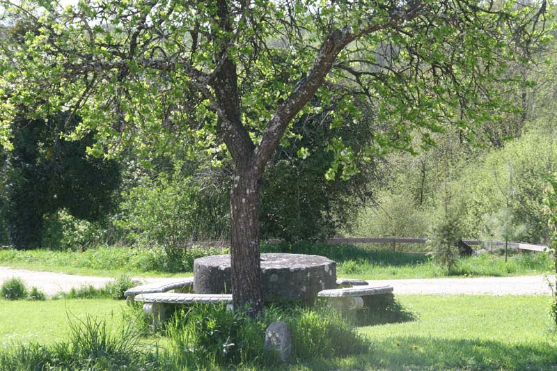 Stenen zitplek Stenen zitplek