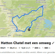 mtb fietsroute hatton chatel Frankrijk